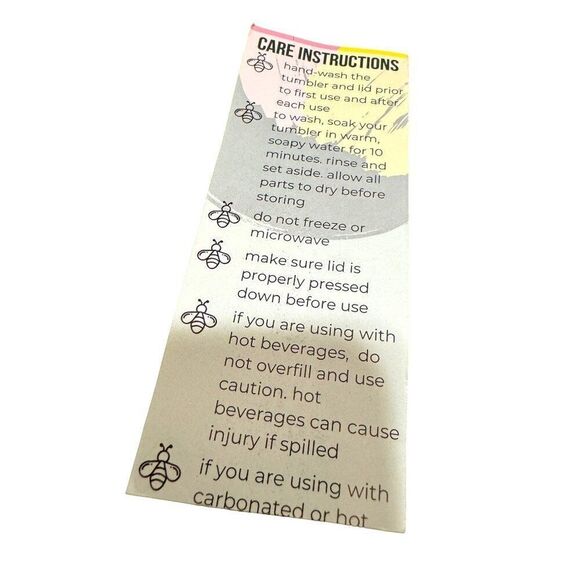 Biddlebee 25oz Insulated Water Bottle With Chug Cap and Built-In Handle NWT - Picture 6 of 6